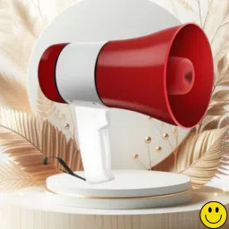 Handheld Megaphone with Siren, Microphone & Rechargeable for Outdoor EventsB416 Megaphone Portable Megaphone Siren Loudspeaker Function &Long Battery BackupB416 Outdoor PA System-picture-16