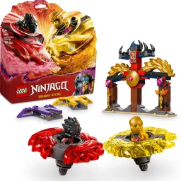 NINJAGO Dragon Spinjitzu Battle Pack Action Toy Set 71826 building blocks-image-53