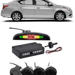 PKNB0451 Black Car Reverse Parking Sensor with LED Display 4 Sensor PKNB0451 Parking Sensor-3