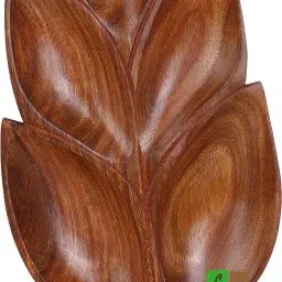 handmade wooden design dry fruits snacks serving tray for kitchen home office Container Serving Set-12