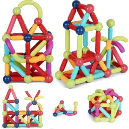 Magnetic Stick Blocks for Boys Girls Kids 25 Pcs-28