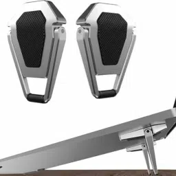 POZUB Folding Portable Laptop Stand with Every Laptop &Tablet Stand 2Pcs Folding Stand Laptop Keyboard & Tablet Laptop Desk Stand Premium Metal Laptop Stand-18