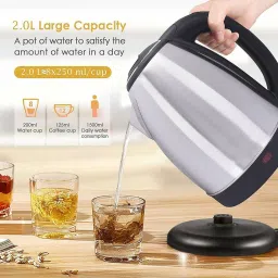 Hot Water Pot Portable Boiler Tea Coffee Warmer Heater Cordless Kettle M80 3 Cups Coffee Maker-image-17