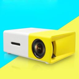 Velmi YG-300 Portable Projector for Kids, USB HDMI AV Inputs, Works with Phones (600 lm / Remote Controller) Portable Projector-image-25