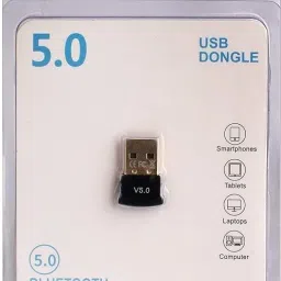 RAREGEAR Bluetooth USB Adapter BT Version 5.0 Office Connector Device for PC Laptop USB Adapter-38
