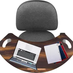Wood Curved Multipurpose Study Pad Board Use on Chair & Bed with Handles-picture-30