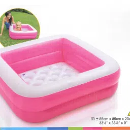 always sporty BOX POOL PINK_123 Inflatable Swimming Pool image 3