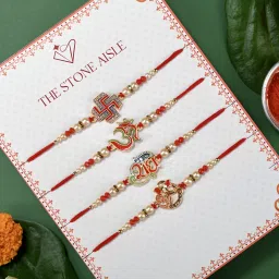 Religious Rakhi Assorted Rakhi Set-3