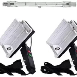 giftmax Halogen 1000 W Tube Continuous Light for Video Light Video Cameras and YouTube Video Shooting (Pack of 2) 1000 W 7 cm Tube Light image 3