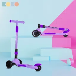 koko Rusty Kick Scooter with Adjustable Height and Portable For Age 3+(Weight: 40kg) image 2