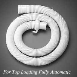 1.5 MTR Washing Machine Outlet /Drain Pipe Corrugated Plastic Outlet Pipe 1.54 Extension Hose Pipe Suitable for All Fully/Semi Automatic Washing Machines Hose Pipe-image-26