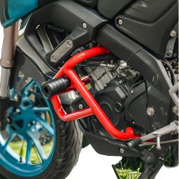 MT15 RED Crash Guard Leg Guard Slider for Yamaha MT-15 BS4 or BS6 Models v1-2-image-7