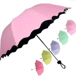 Magic Umbrella Folding Portable for UV Protection & Rain/Monsoon Umbrella Umbrella-16