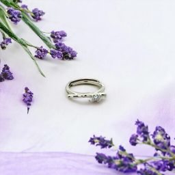 925 Sterling Silver Sandra Silver Adjustable Ring Sterling Silver Zircon Sterling Silver Plated Ring-image-3