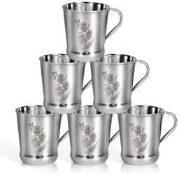 (Pack of 6) P-6 Glass Set Water/Juice Glass-13