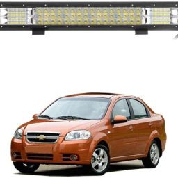 288W/12V 52LED Waterproof/High Power Bar Light (Car/Truck) For Aveo Fog Lamp Car, Truck, Van LED for Chevrolet (12 V, 288 W)-image-94