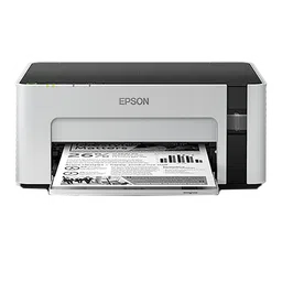 EPSON EcoTank M1120 Single Function Wi-Fi Monochrome Ink Tank Printer with Heat-Free Technology (Spill-Free & Error-Free Refilling, Black & White) image 2