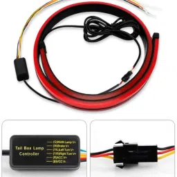 Car Led Brake Light Stop Signal Safety Warning Light (2 Modes) Universal for All Cars (90cm Rear Windshield) Car Fancy Lights-28