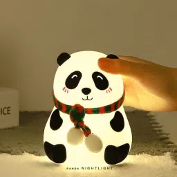 Cute Panda Silicon USB Rechargeable Night Light with Gesture Control Sensor_p59 Night Lamp-image-30