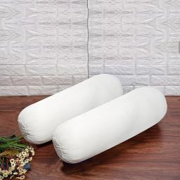 Polyester Fibre Solid Cushion Pack of 2-image-91