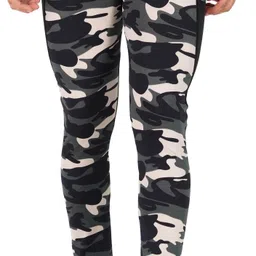 goto Printed Men Grey Tights-picture-2