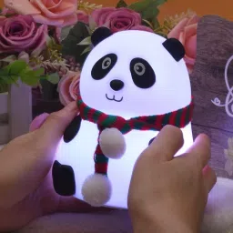 Panda Silicone Night Light for Kids, Rechargeable Silicone LED Lamp Night Lamp-36