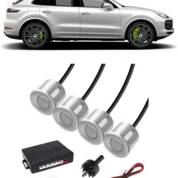 PKNA1728 White Car Reverse Parking Sensor with LED Display 4 Sensor PKNA1728 Parking Sensor-0
