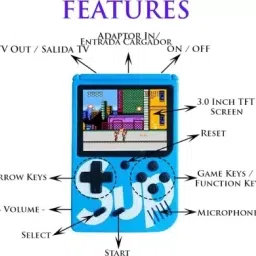 BIPL Sup Game Box 400 in 1 Rechargeable gaming Console 8 GB with 400 in 1 image 2
