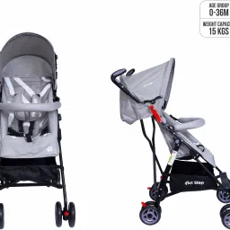 1st step Jet Stroller/Pram With 5 Point Safety Harness And Adjustable Handles Stroller image 2