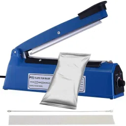 200MM Heat Sealing Machine Used in Plastic PE/PP Bag With 1 Extra Heat Element Table Top Heat Sealer-image-33