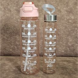 trasparent travel bisycle gym motivational bottle home 900 ml Bottle-41