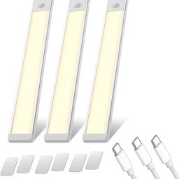 Motion Sensor Closet Lights, 10 Led Battery Powered Lights Led Smart 20 W 20 cm Tube Light-35