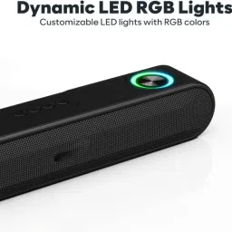 TX -FLO 19h playtime Bluetooth speaker with USB charging port for added versatility 20 W Bluetooth Party Speaker image 3