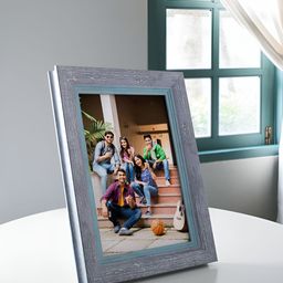 Golden Peacock Grey 1 Pieces MDF Table Photo Frames-23