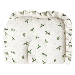 MiArcus Infant White Printed Foldable Crib Mosquito Net image 5