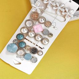 ANNA CREATIONSSet of 12 Embellished Alligator Hair Clips-25