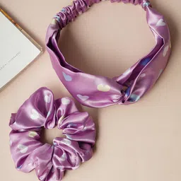 Ferosh Set of 2 Conversational Printed Hair Accessory Set-image-77