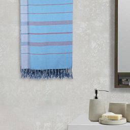 Arrabi Set Of 2 Striped 210 GSM Cotton Bath Towels-37
