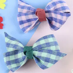 Asthetika Kids Girls Set of 2 Bow Alligator Hair Clips-19