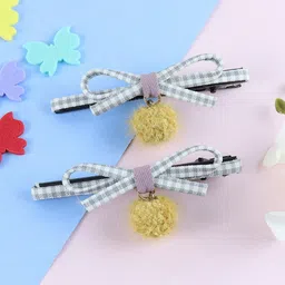 Asthetika Kids Girls Set of 2 Alligator Hair Clip-14