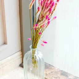 ArteCasa Pink & Green 25 Pieces Alstroemeria Artificial Flower-image-54
