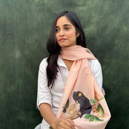 BUTA BUTI Floral Printed Cotton Stole-42