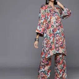 Varanga Printed Straight Kurta Set-picture-25