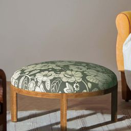 Chumbak Grey Printed Bohemian Ottoman-image-53