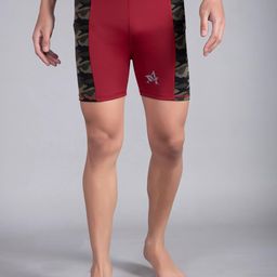 Apraa & Parma Men Colourblocked Mid Rise Swim Shorts-image-84