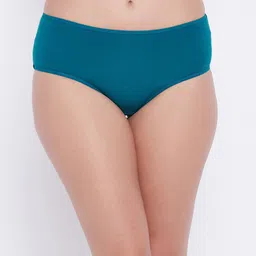 Clovia Women Teal Blue Printed Hipster Briefs - PN3310N083XL-image-10