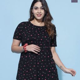 9shines Label Polka Dot Print Cotton Top-image-32