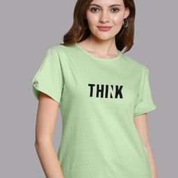 FBAR Typography Printed Slit Sleeves Pure Cotton Regular Top-image-86