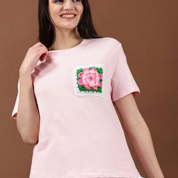 KAPASRITI Pocket Detailed Cotton T-Shirt-image-73