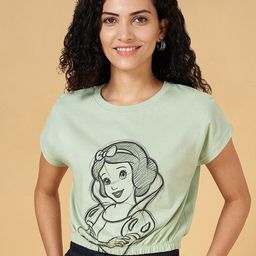 Honey by Pantaloons Snow White Printed Cotton T-Shirt-image-48